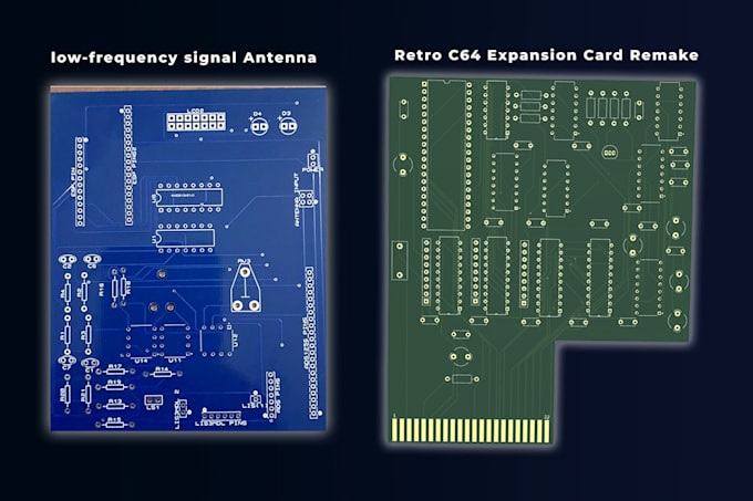 design an pcb layout or circuit design in kicad or easyeda