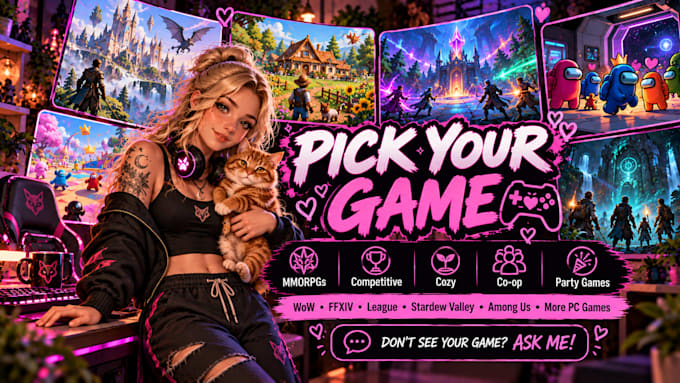 play PC games with you as your gaming companion