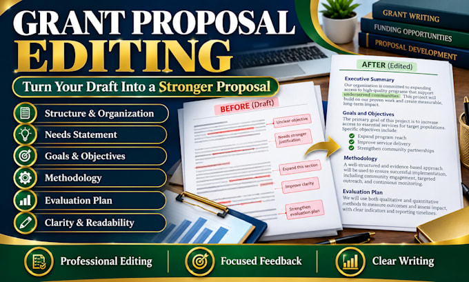 review edit and improve your grant proposal