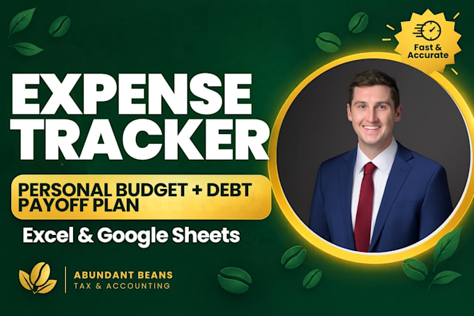 build a personal budget plan, expense tracker and debt payoff plan in sheets