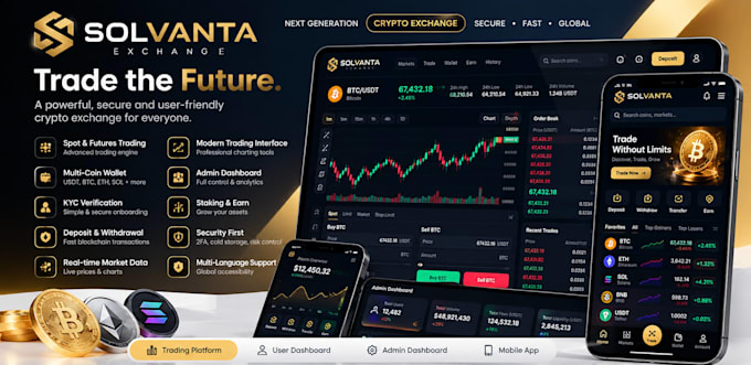 build a professional crypto exchange platform