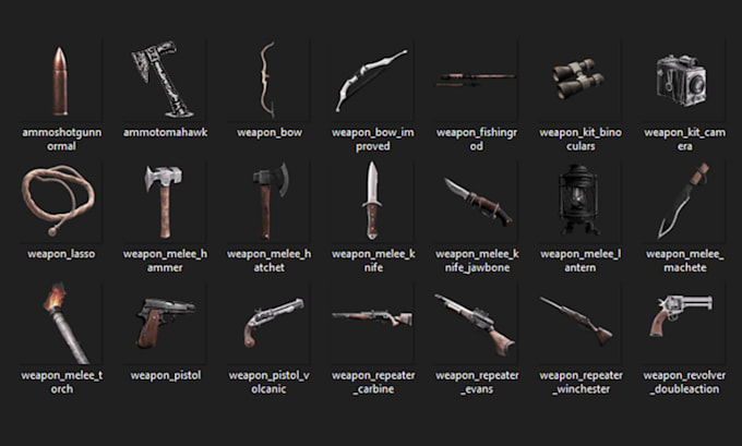 create fivem weapon, fivem gun pack, model fivem weapom pack, game assets, gta v