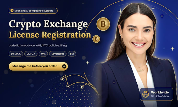 handle crypto exchange license registration worldwide