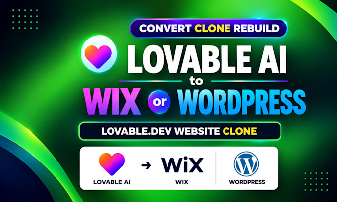lovable to wordpress wix to wordpress clone website replit to wordpress
