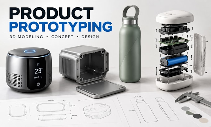 create technical drawings for product manufacturing and prototyping