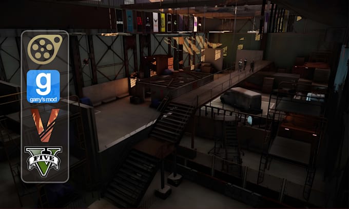 create custom source engine map, sfm map, bo3 zombie map, cs2 map, mlo