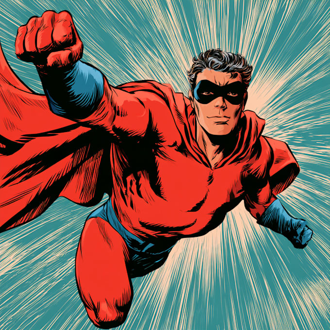 do a superhero comic