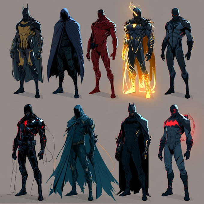 do a superhero comic
