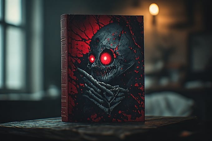 illustrate your horror book cover