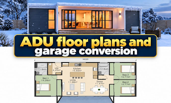 draft texas backyard adu floor plans and garage conversion city permit drawings