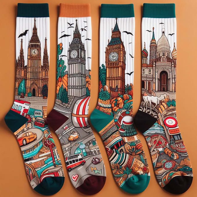 create sock knitting machine design or redraw it in bmp