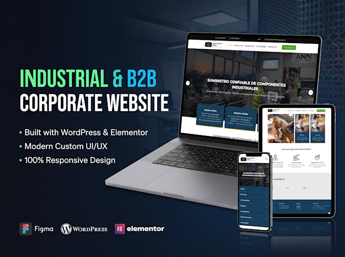 design a responsive wordpress website or figma UI UX design