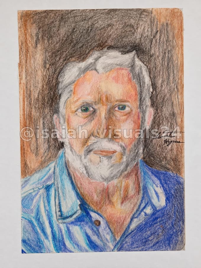 create hand drawn portraits based on your photos