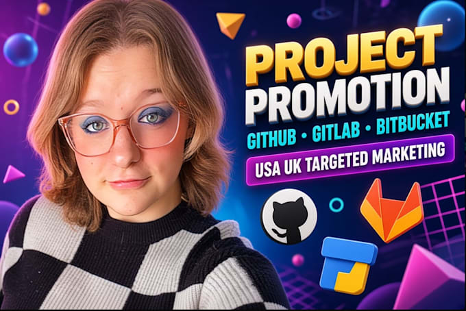 promote your github gitlab bitbucket project with targeted marketing