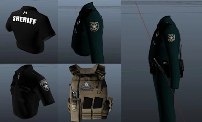 do fivem clothing eup mc kutties vests and chains for fivem roleplay servers