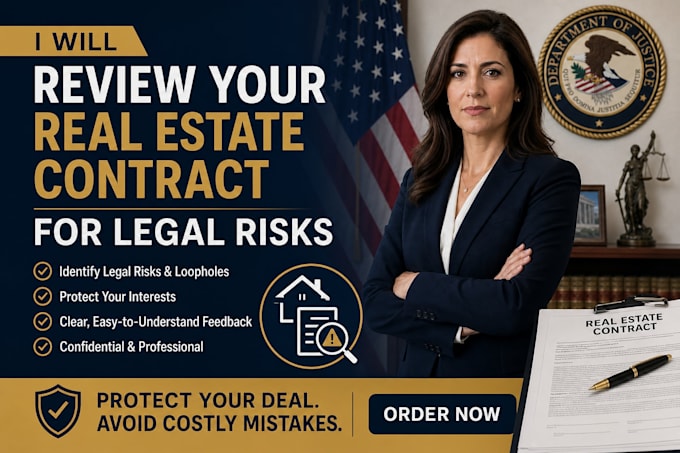 review your real estate contract for legal risks