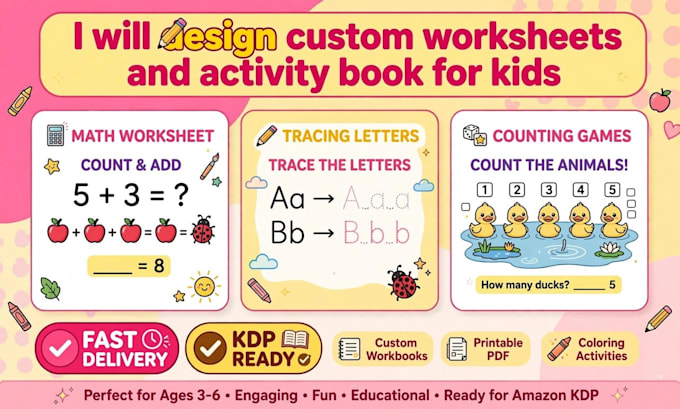 create printable preschool and kindergarten worksheets