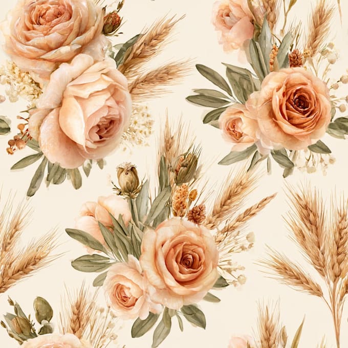 create seamless pattern ready for print