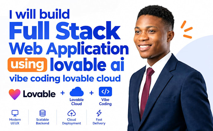 build full stack web application using lovable ai vibe coding lovable cloud