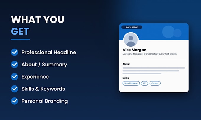 write your linkedin profile and personal brand