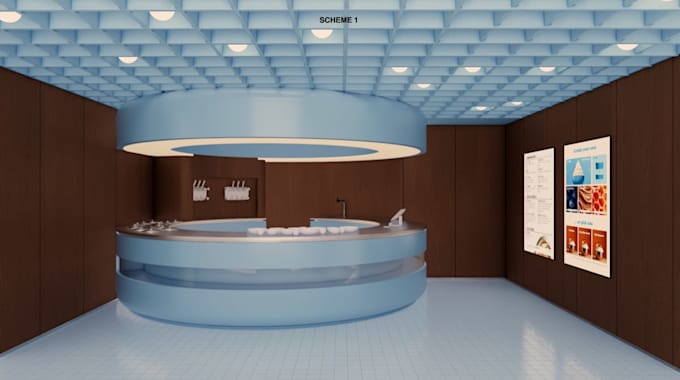 interior and exterior architectural renderings
