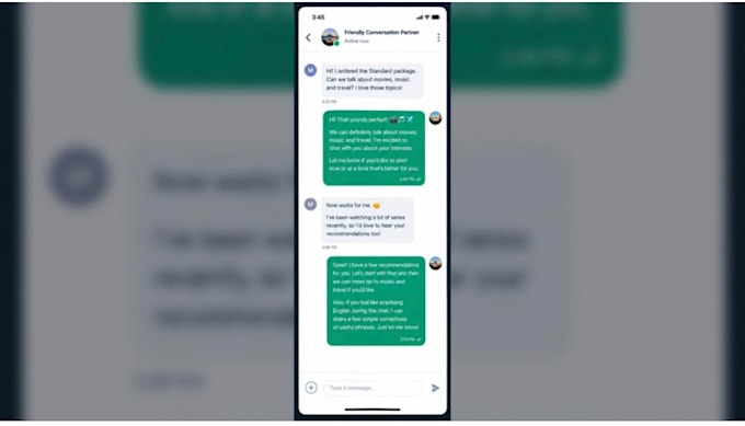be your friendly conversation partner for genuine chats