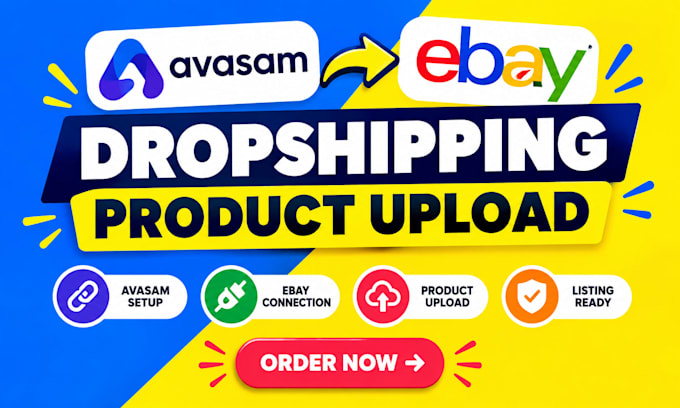 setup avasam ebay dropshipping upload products from avasam to ebay listing