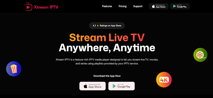 build iptv website with wordpress and elementor iptv player