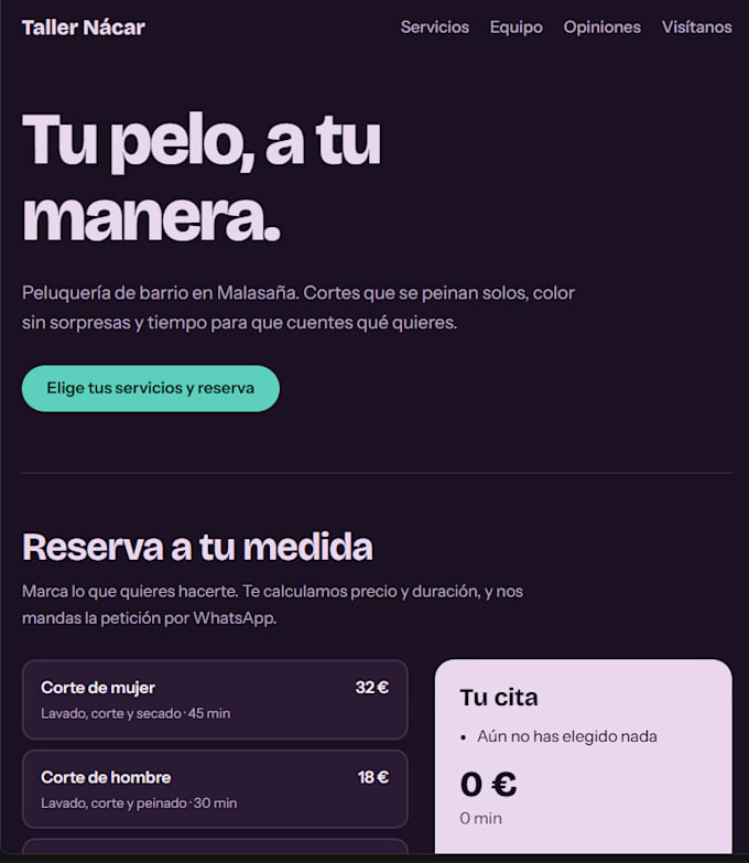 diseño de páginas web