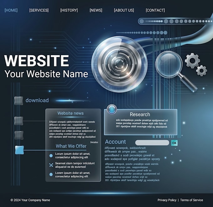 develop a premium wordpress website design for your business