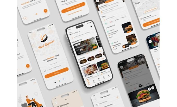 design modern UI UX for your website or app