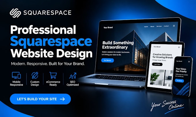 build squarespace website design, redesign squarespace website development