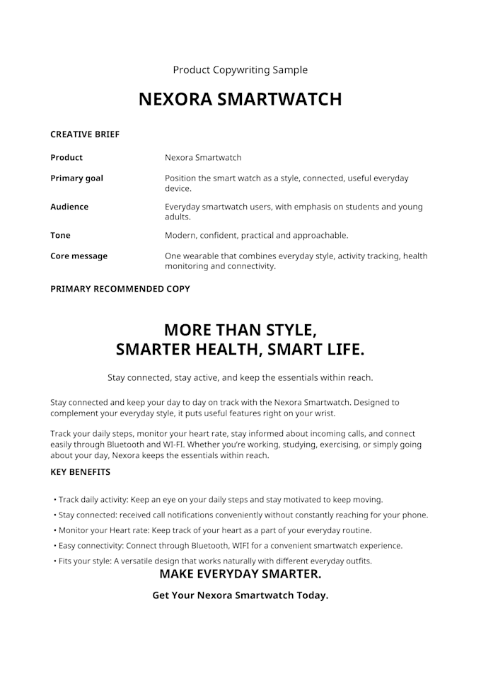 write persuasive product descriptions