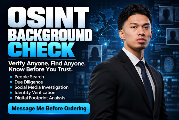do background check on anyone, people search, due diligence