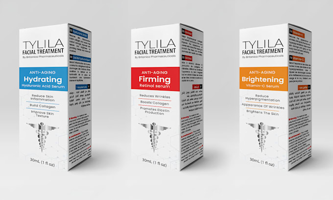 design premium product packaging and consistent product line variations