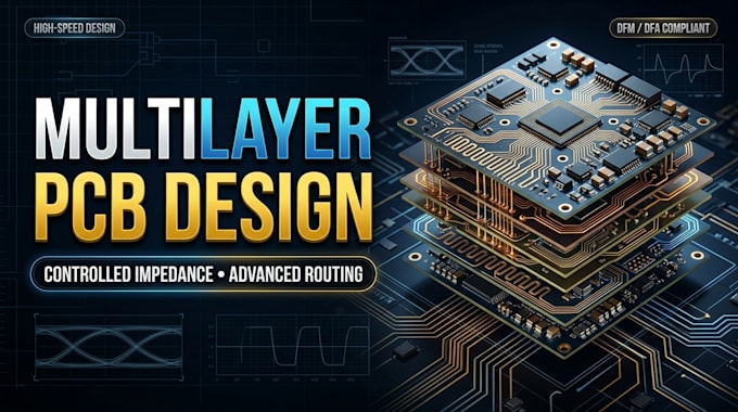design multilayer pcb with controlled impedance and advanced routing
