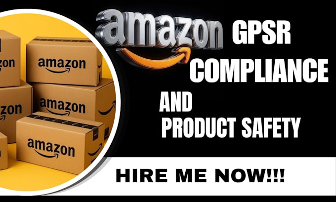 help with amazon gpsr compliance product safety documents and requirements