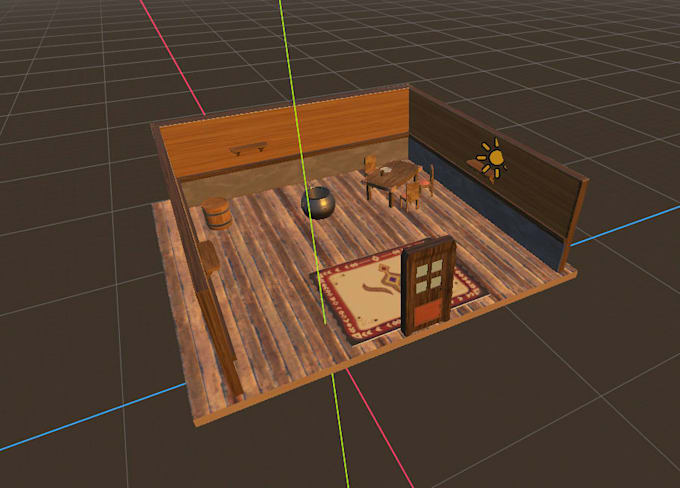 create 3d assets in a lowpoly style for you