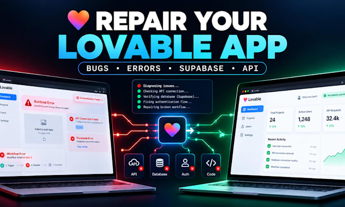 fix lovable app bugs, lovable errors, and broken features