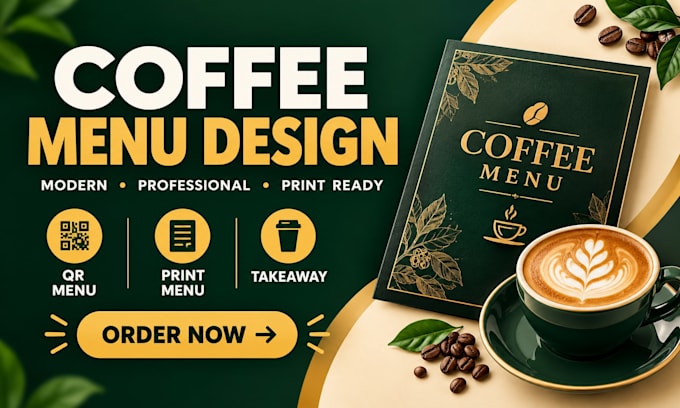 design coffee shop menu canva qr code menu takeaway menu wedding menu print menu