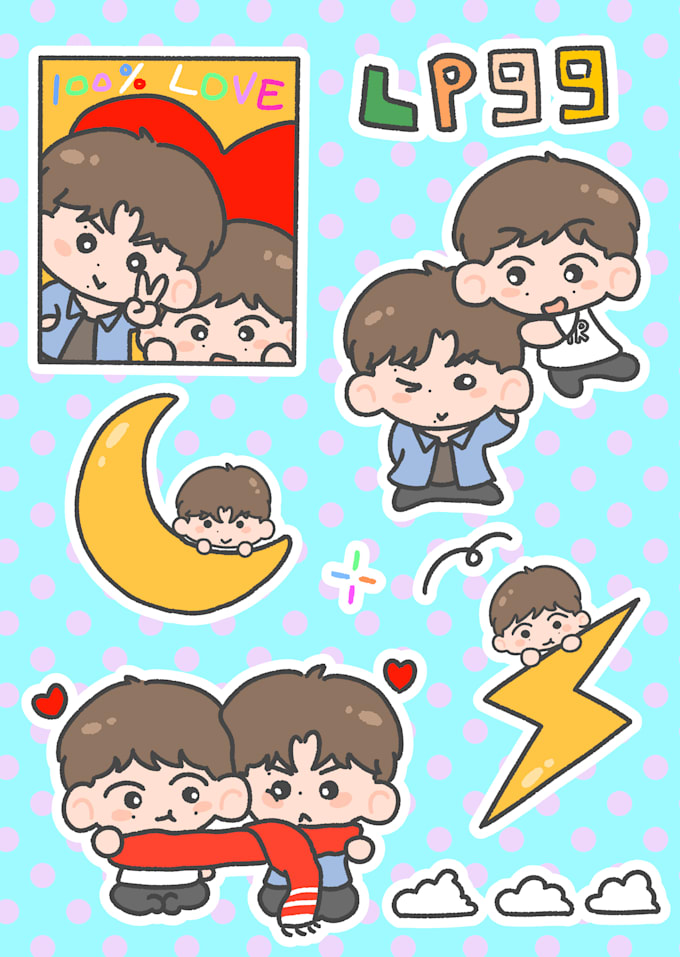draw a sticker packs custom design