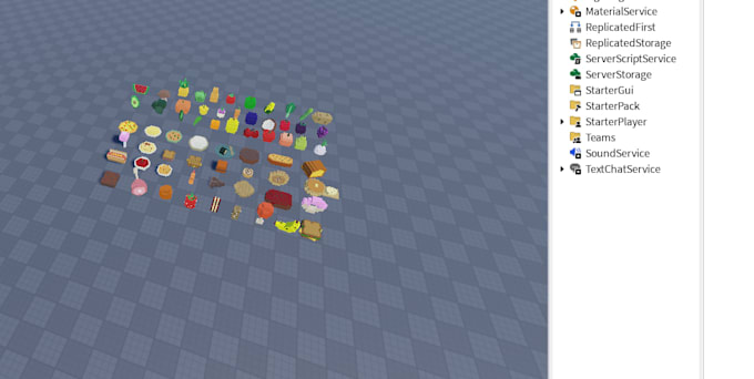 create custom roblox 3d models, props, assets and game ready items