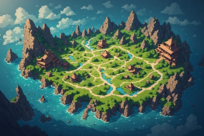do fantasy map design