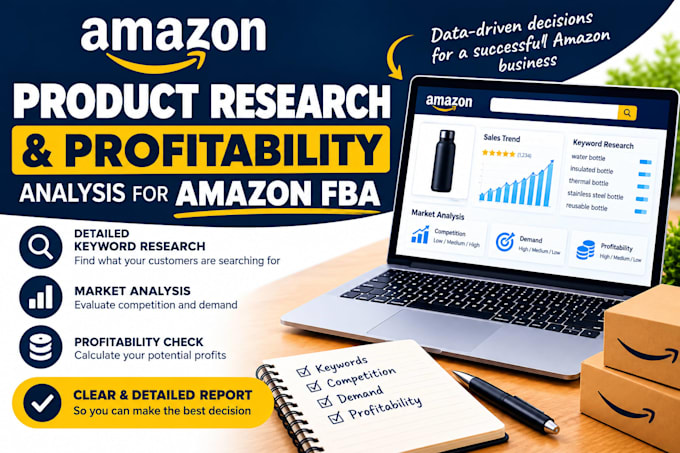research amazon products for profitability