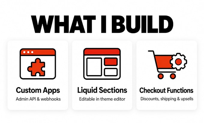 be your shopify developer for custom apps, liquid and theme development