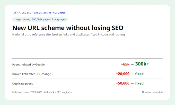 do a technical SEO audit of your javascript or wordpress website