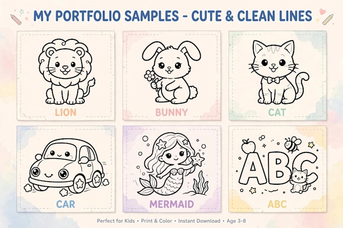 create custom colouring book pages for kids kdp already