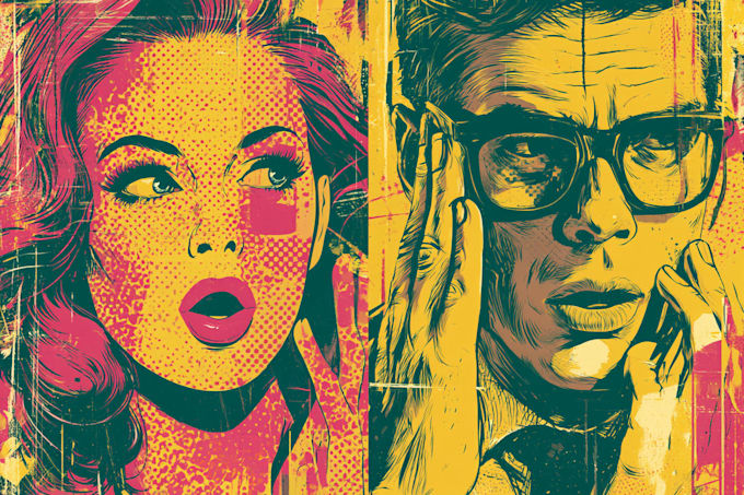 comic book illustration with comic book illustrator