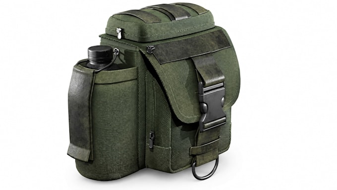 create realistic 3d backpack design, modeling and product rendering