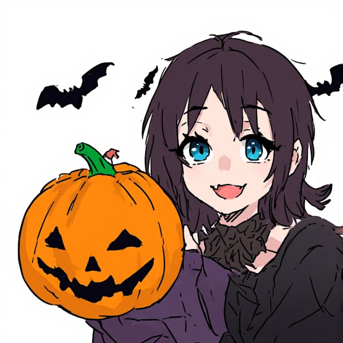 draw anime illustration or character illustration